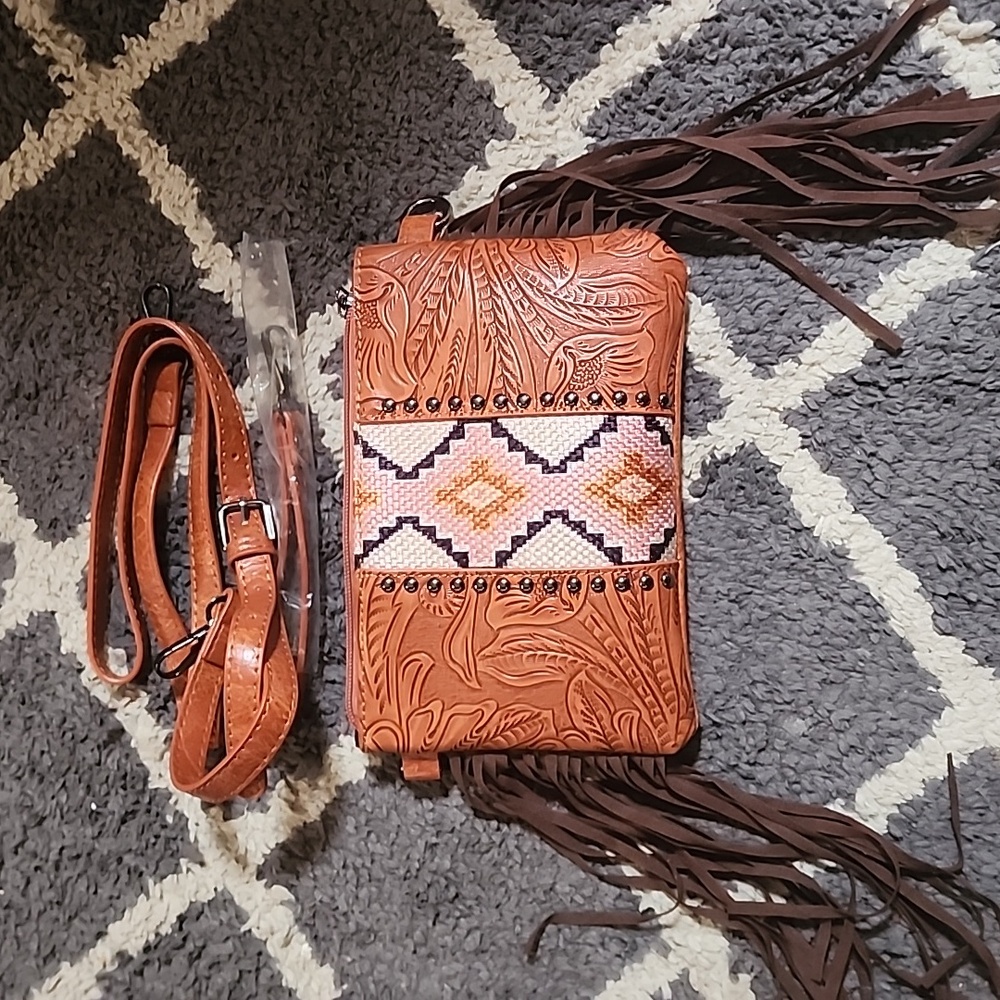 crossbody purse or wristlet